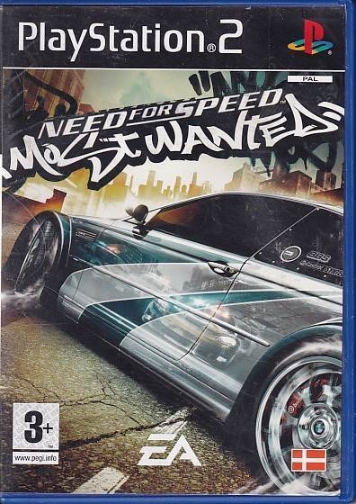 Need for Speed Most Wanted - PS2 (B Grade) (Genbrug)